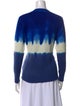The Elder Statesman Cashmere Tie-Dye Print Sweater