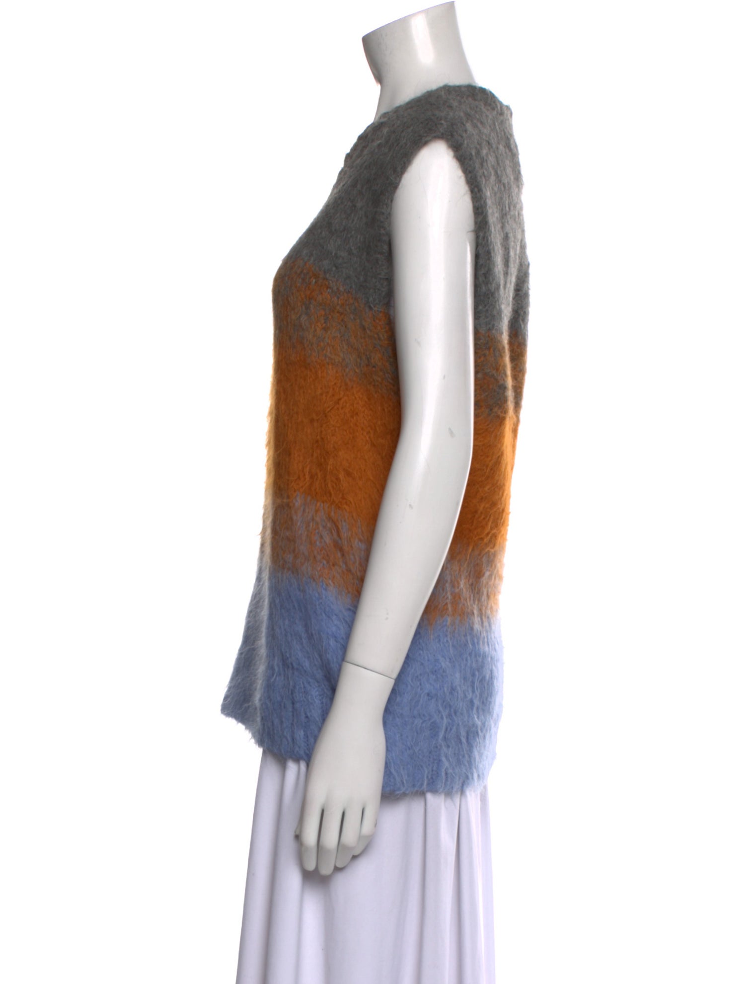 The Elder Statesman Wool Striped Top