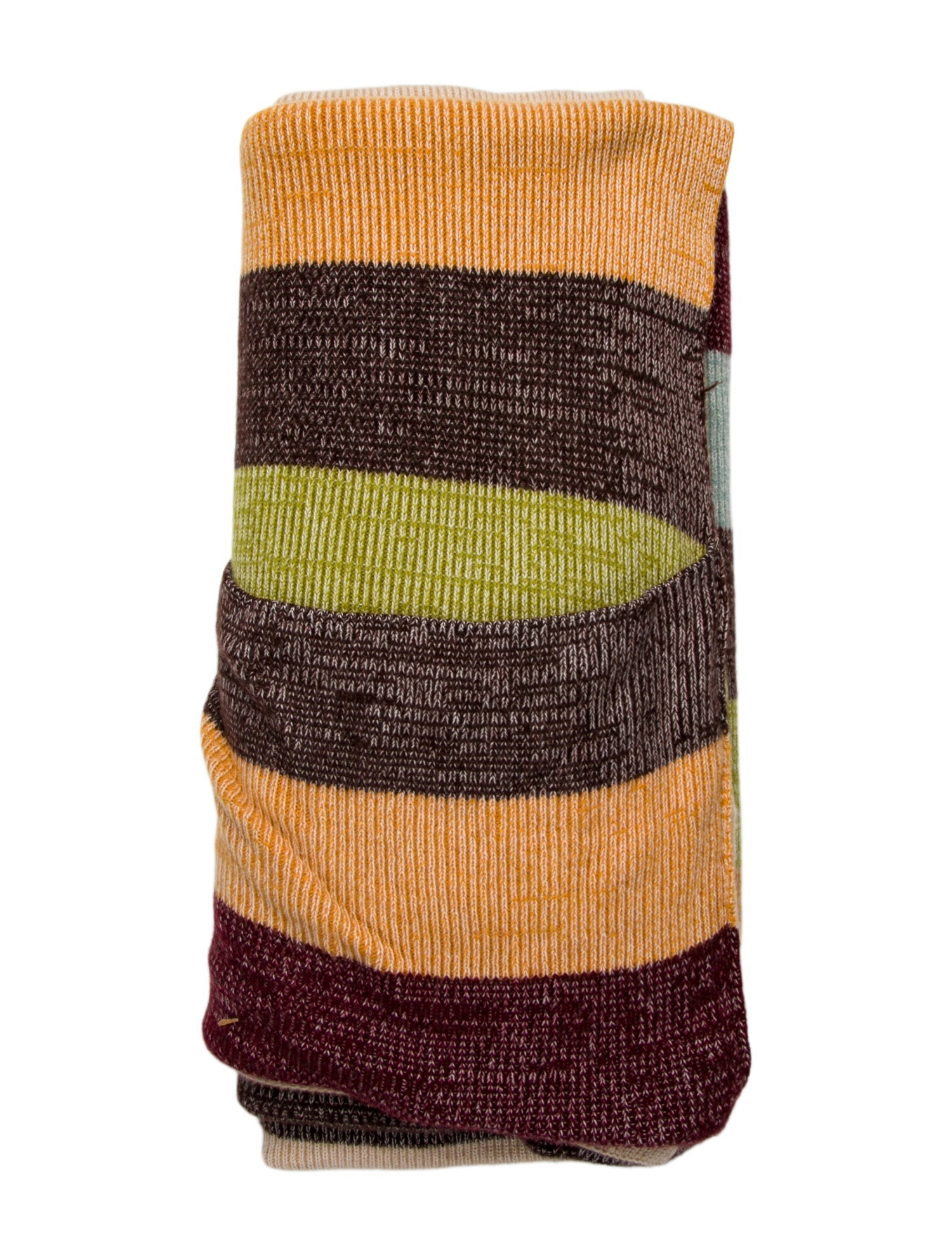 The Elder Statesman Striped Throw Blanket