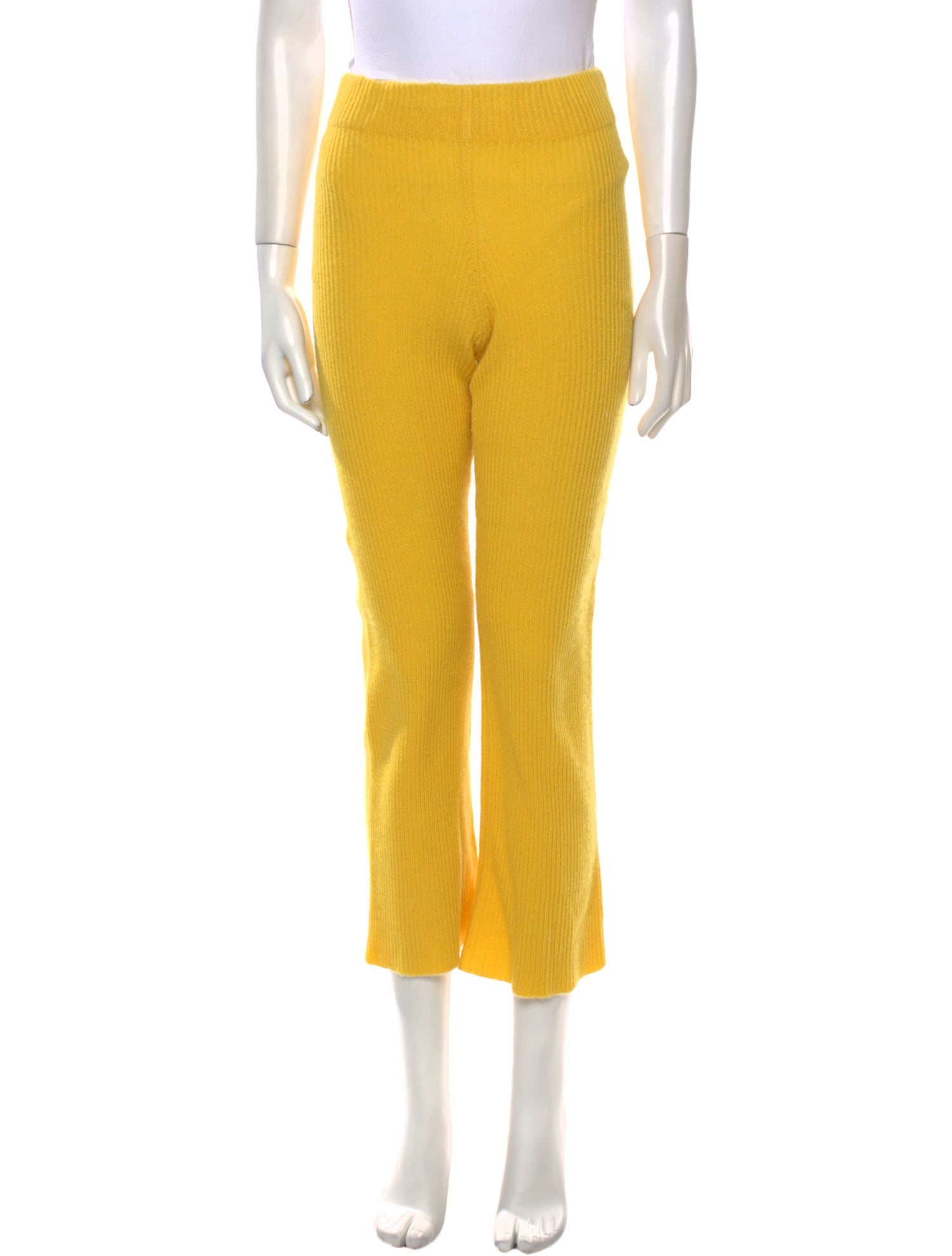 The Elder Statesman Cashmere Straight Leg Pants