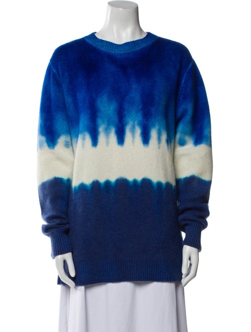 The Elder Statesman Cashmere Tie-Dye Print Sweater
