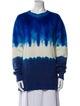 The Elder Statesman Cashmere Tie-Dye Print Sweater