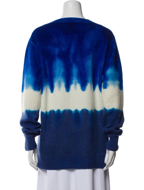 The Elder Statesman Cashmere Tie-Dye Print Sweater