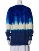 The Elder Statesman Cashmere Tie-Dye Print Sweater