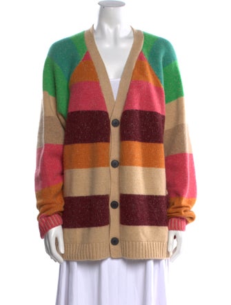 The Elder Statesman Cashmere Striped Sweater