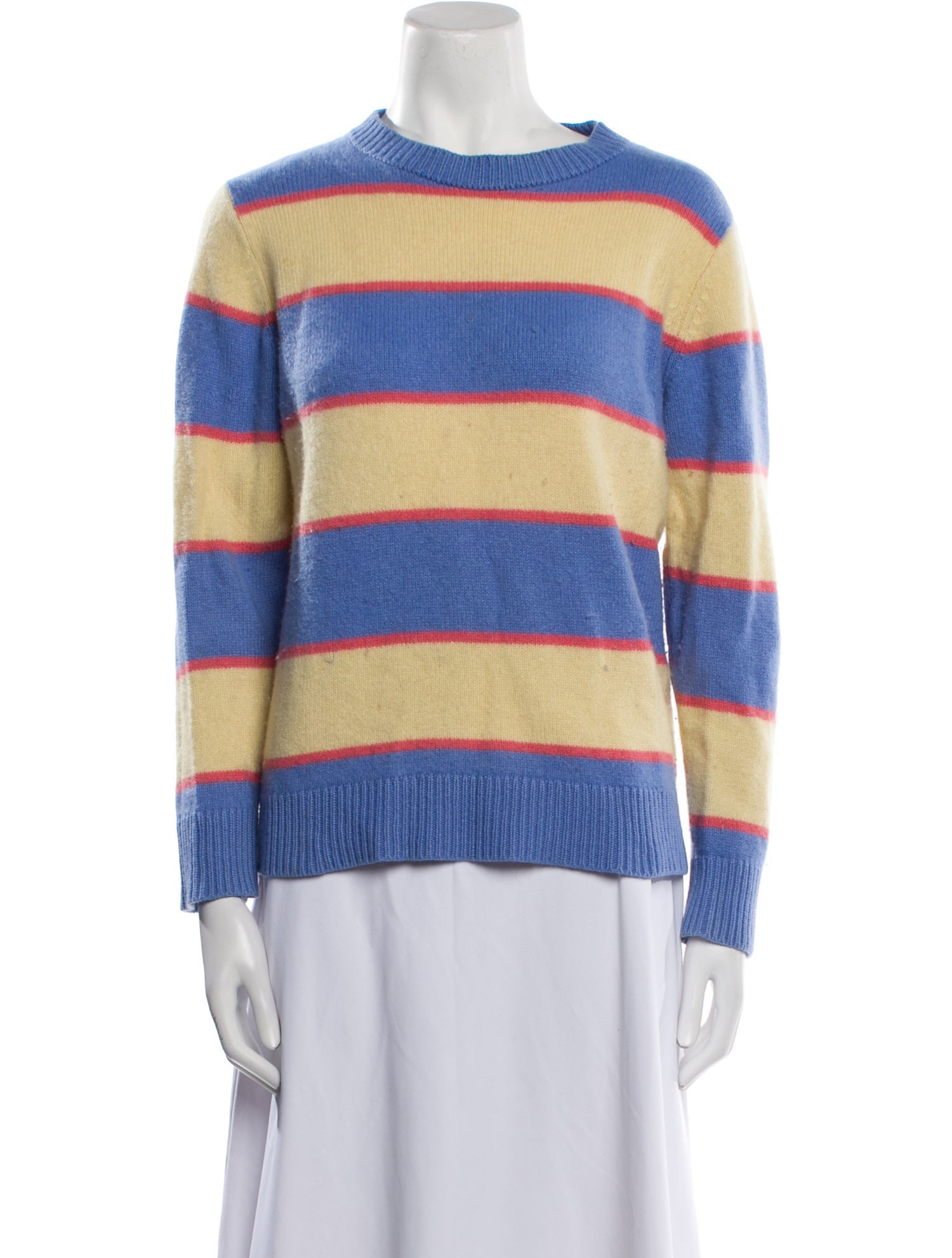 The Elder Statesman Cashmere Striped Sweater