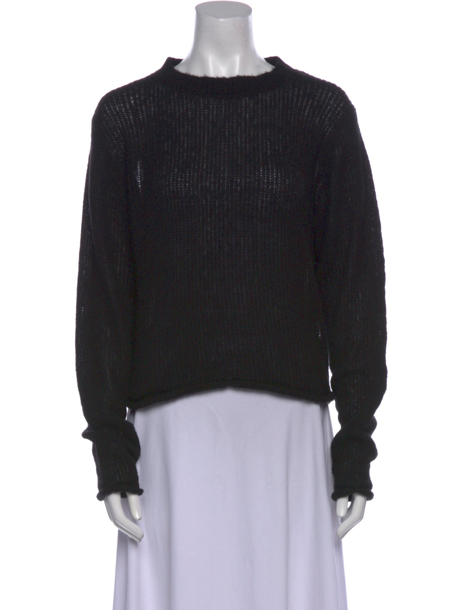 The Elder Statesman Cashmere Crew Neck Sweater