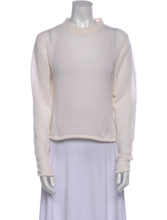 The Elder Statesman Cashmere Crew Neck Sweater