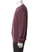 The Elder Statesman Crew Neck Long Sleeve Pullover