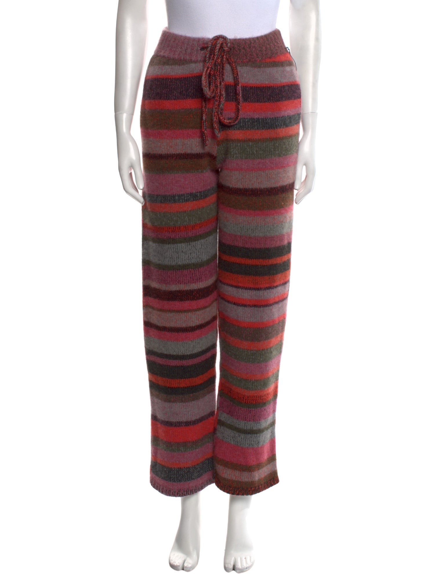 The Elder Statesman Cashmere Straight Leg Pants