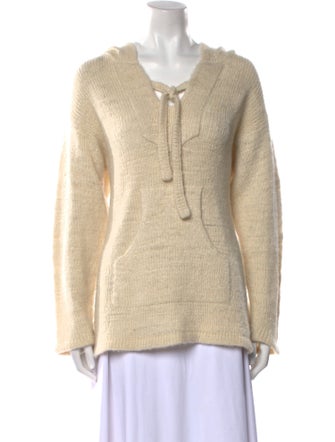 The Elder Statesman Cashmere Scoop Neck Sweater