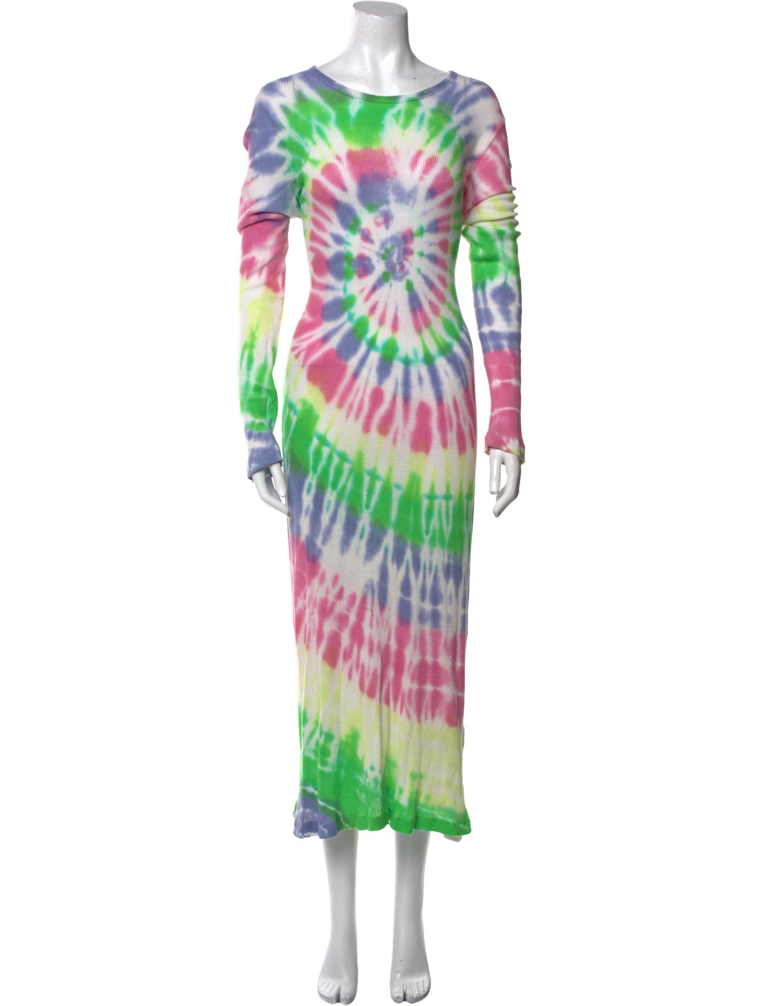 The Elder Statesman Tie-Dye Print Long Dress