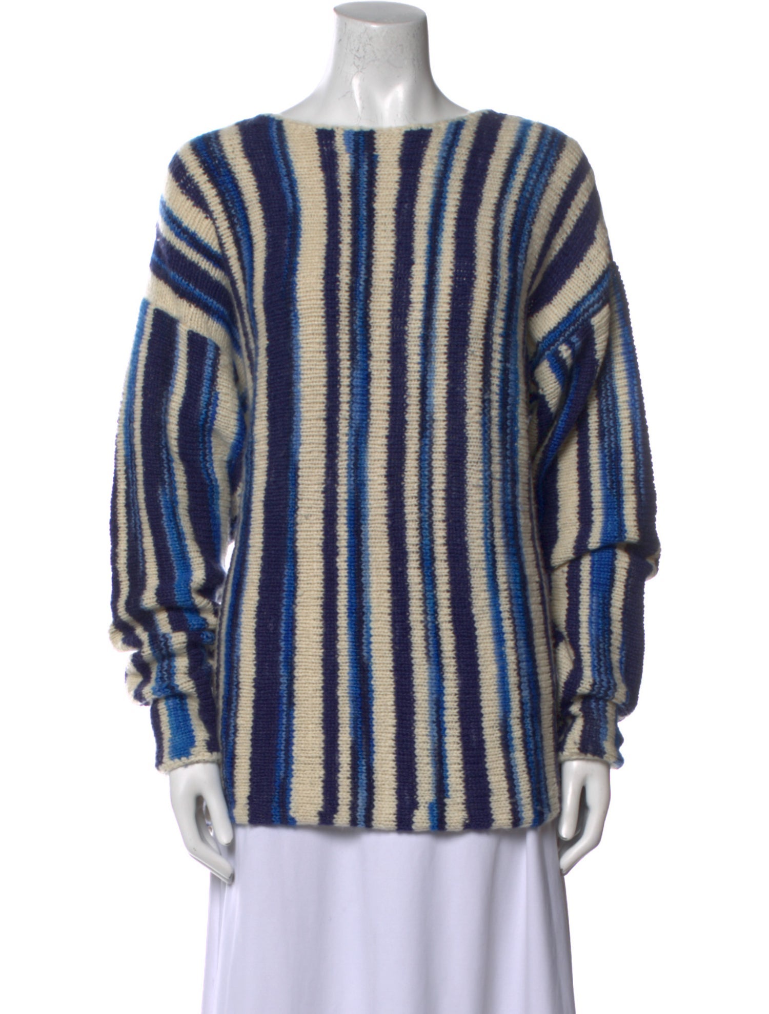 The Elder Statesman Cashmere Striped Sweater