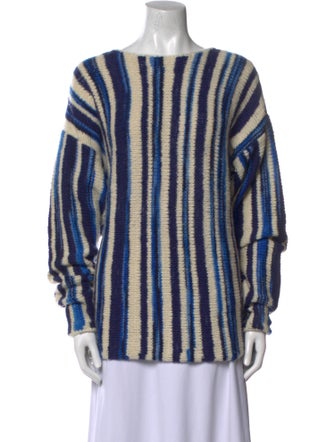 The Elder Statesman Cashmere Striped Sweater