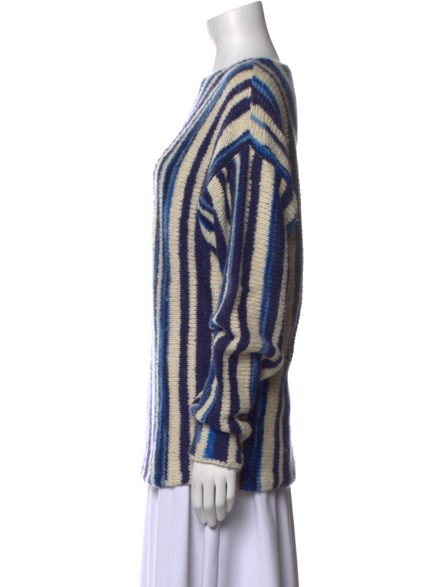 The Elder Statesman Cashmere Striped Sweater