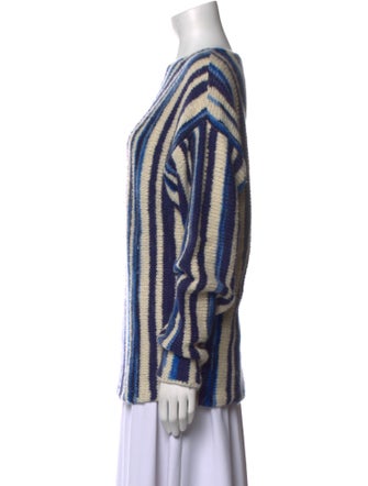 The Elder Statesman Cashmere Striped Sweater