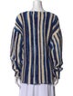 The Elder Statesman Cashmere Striped Sweater