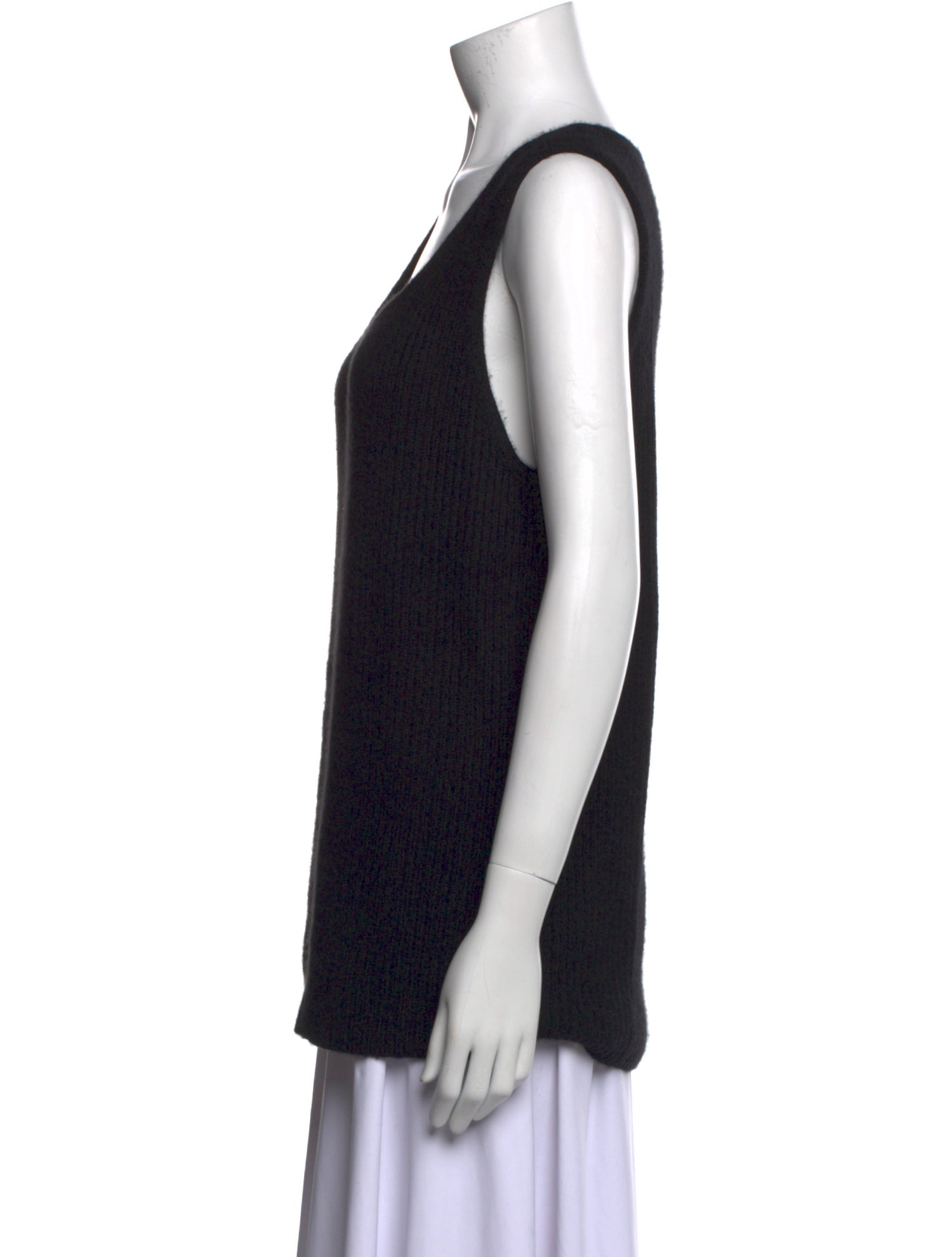 The Elder Statesman Cashmere Scoop Neck Top