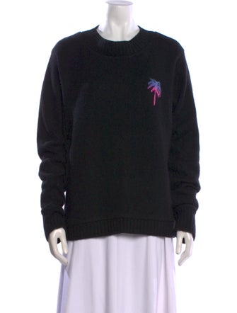 The Elder Statesman Cashmere Crew Neck Sweater