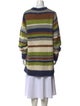 The Elder Statesman Striped Crew Neck Sweater