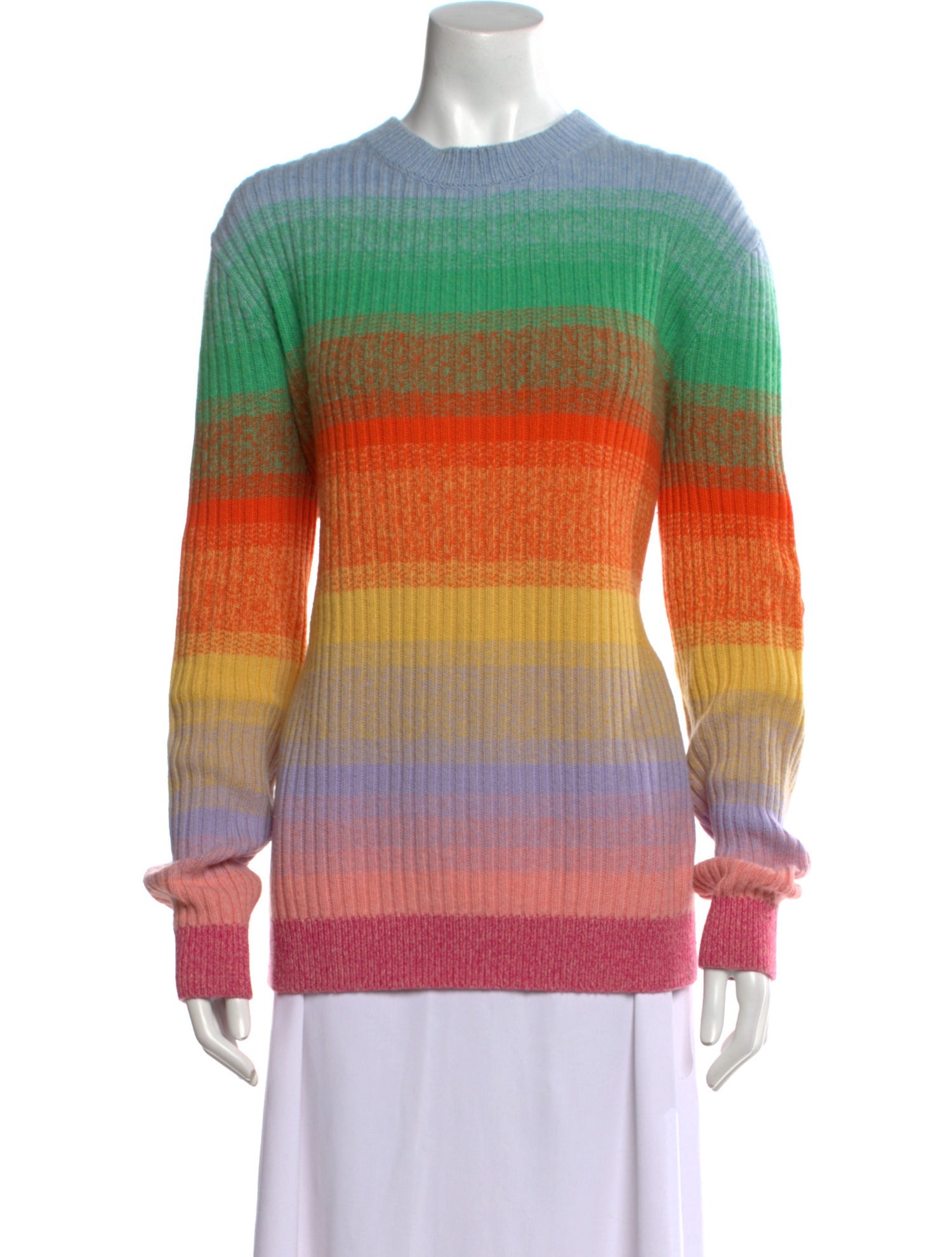 The Elder Statesman Cashmere Striped Sweater
