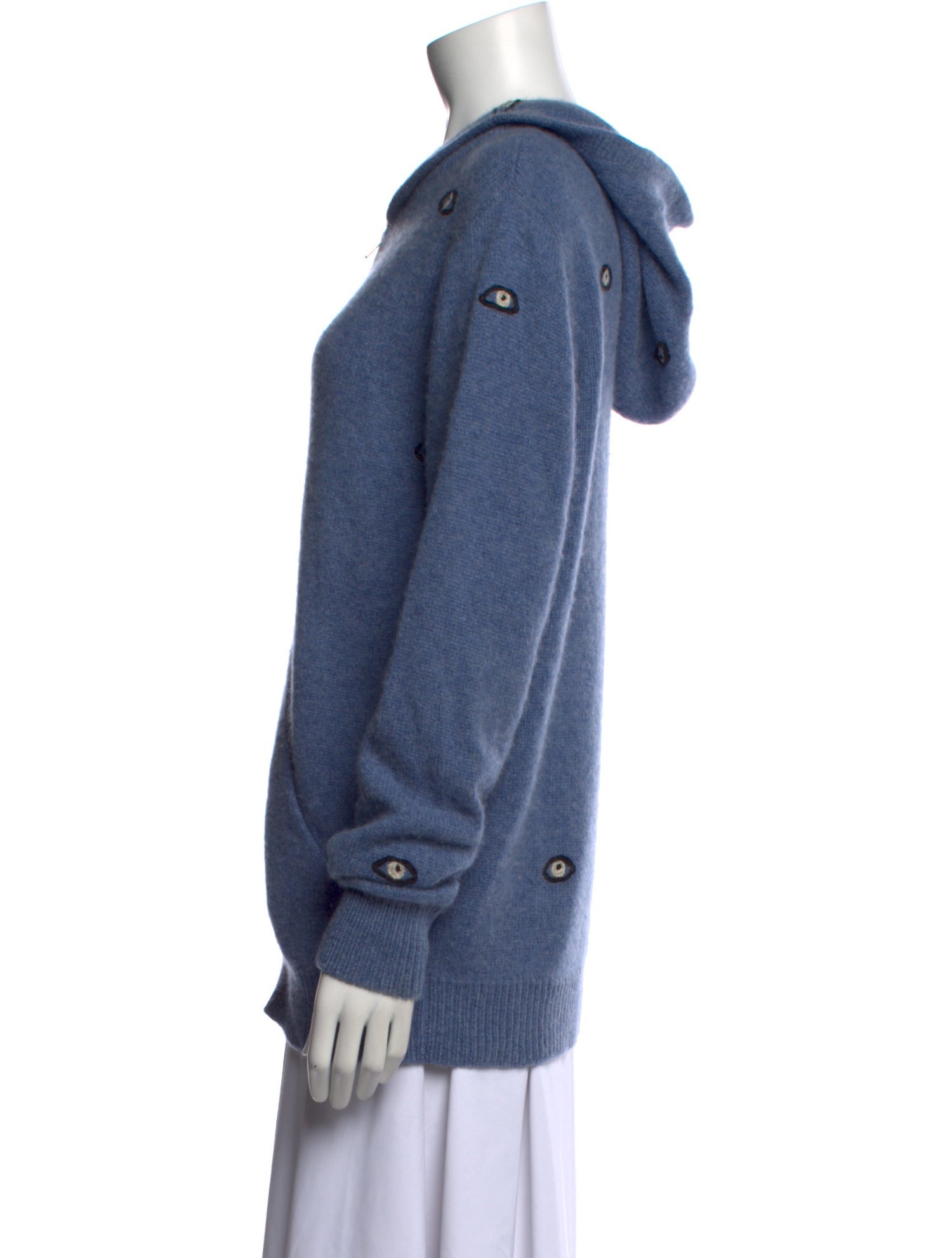 The Elder Statesman Cashmere Patterned Sweater