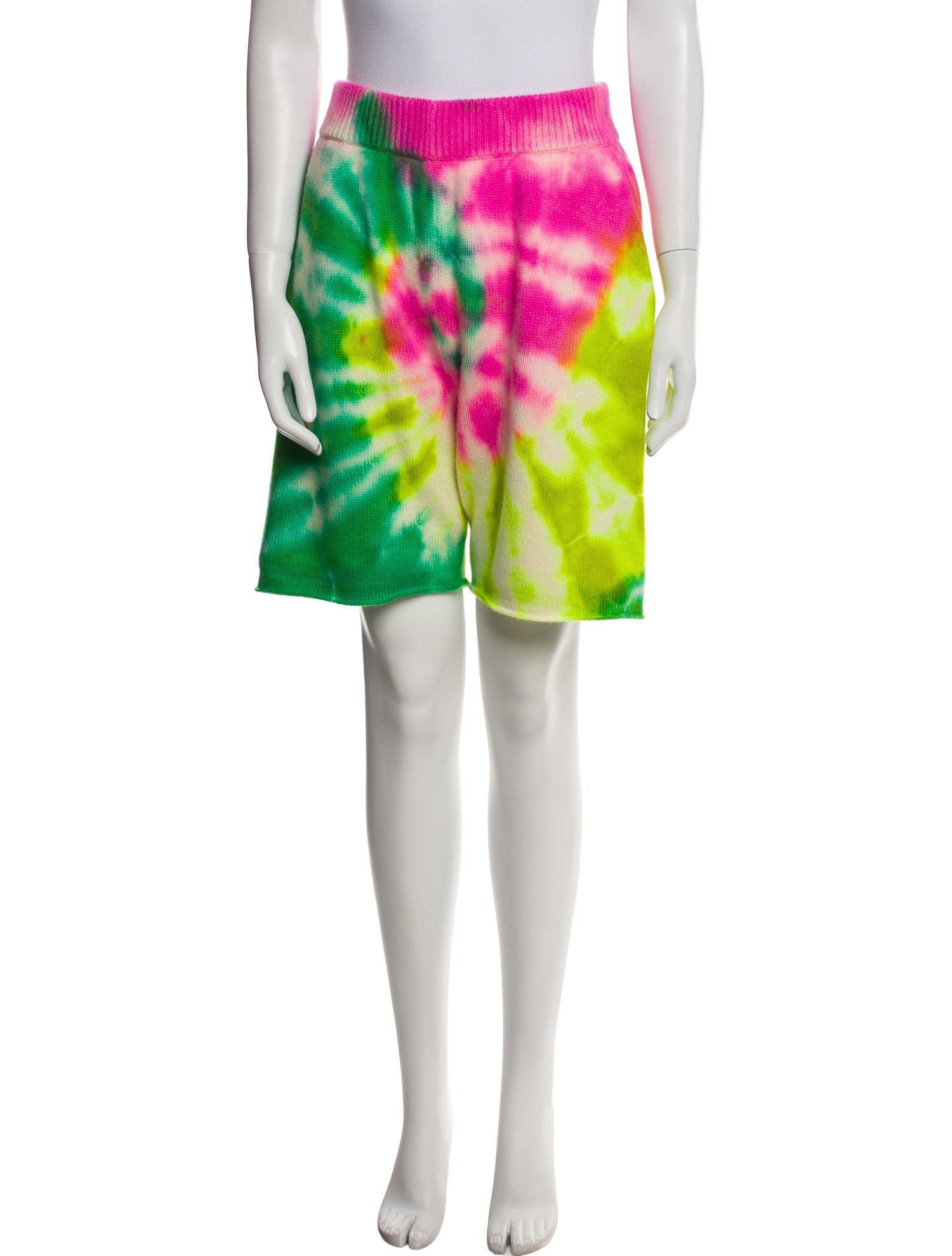 The Elder Statesman Cashmere Knee-Length Shorts w/ Tags