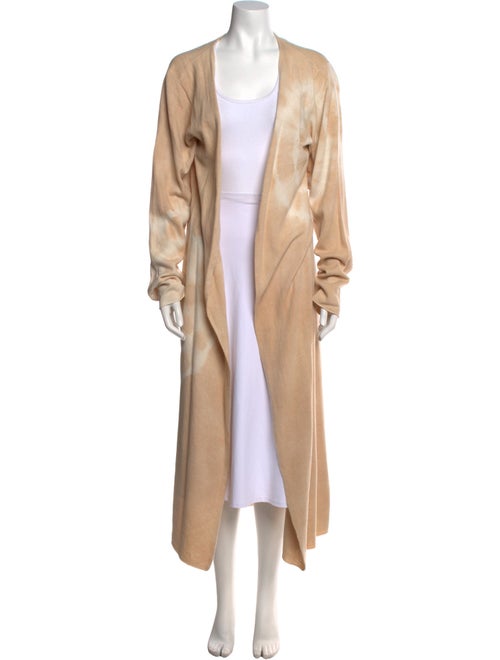 The Elder Statesman Merino Wool Open Front Sweater