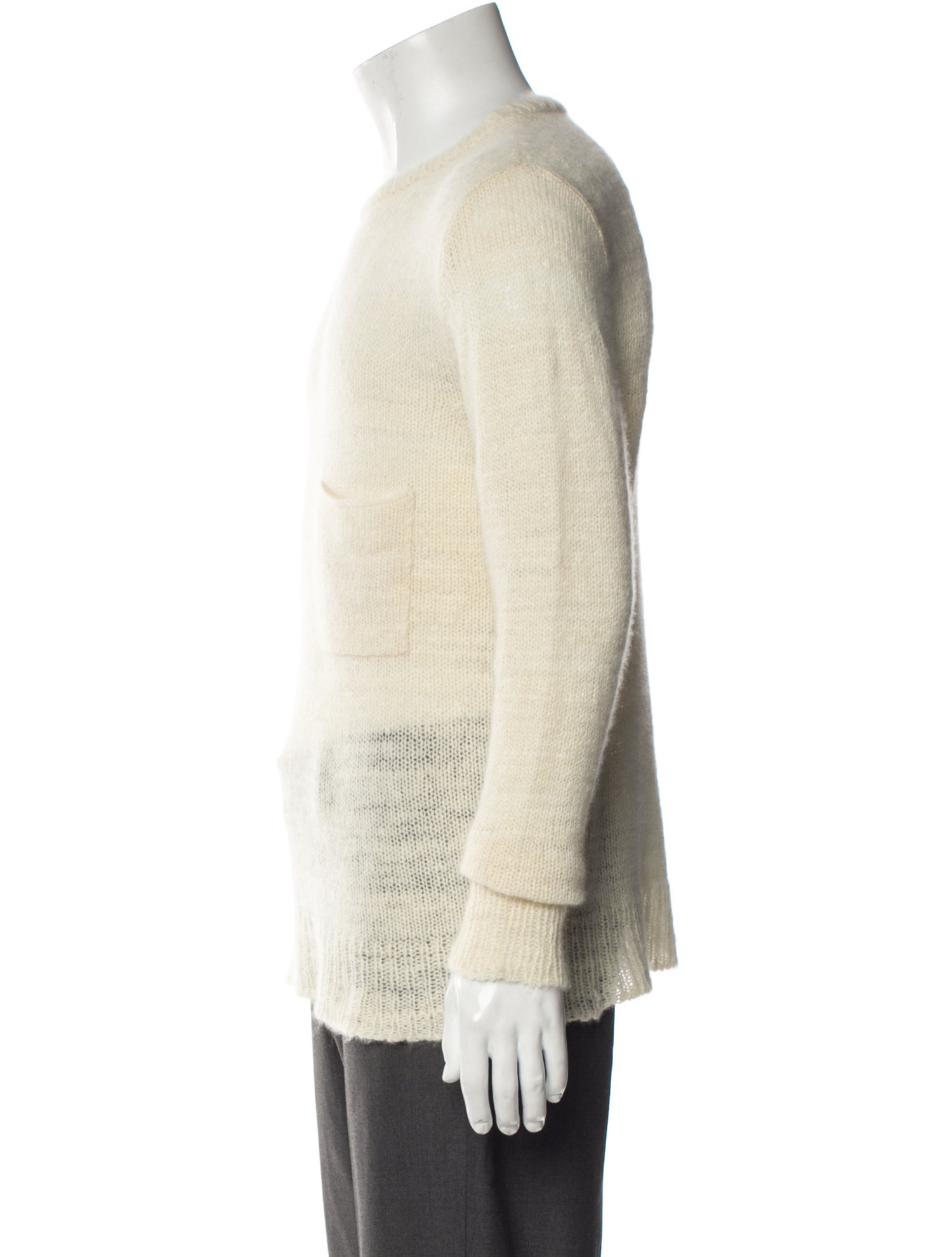 The Elder Statesman Cashmere Crew Neck Pullover