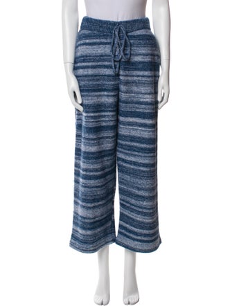 The Elder Statesman Striped Sweatpants