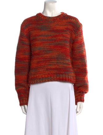The Elder Statesman Virgin Wool Striped Sweater