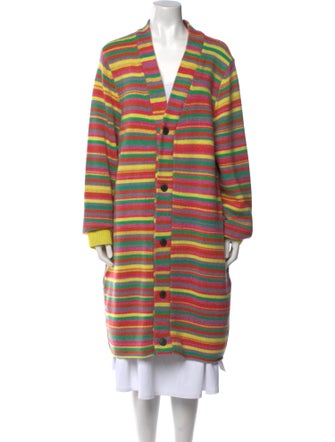 The Elder Statesman Cashmere Striped Sweater