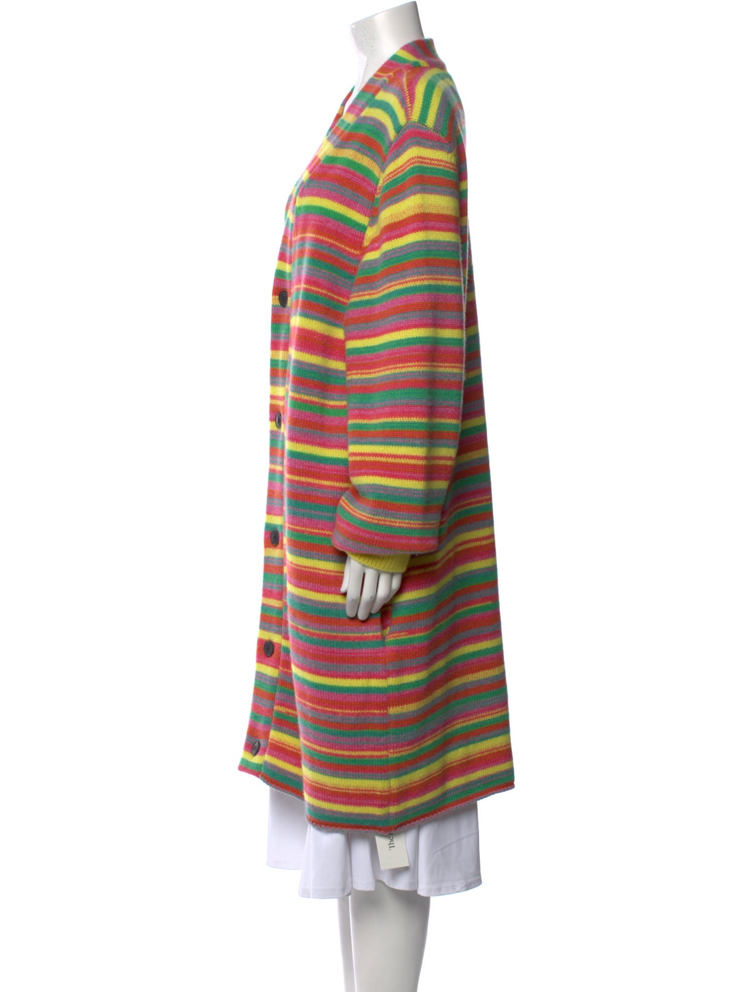 The Elder Statesman Cashmere Striped Sweater