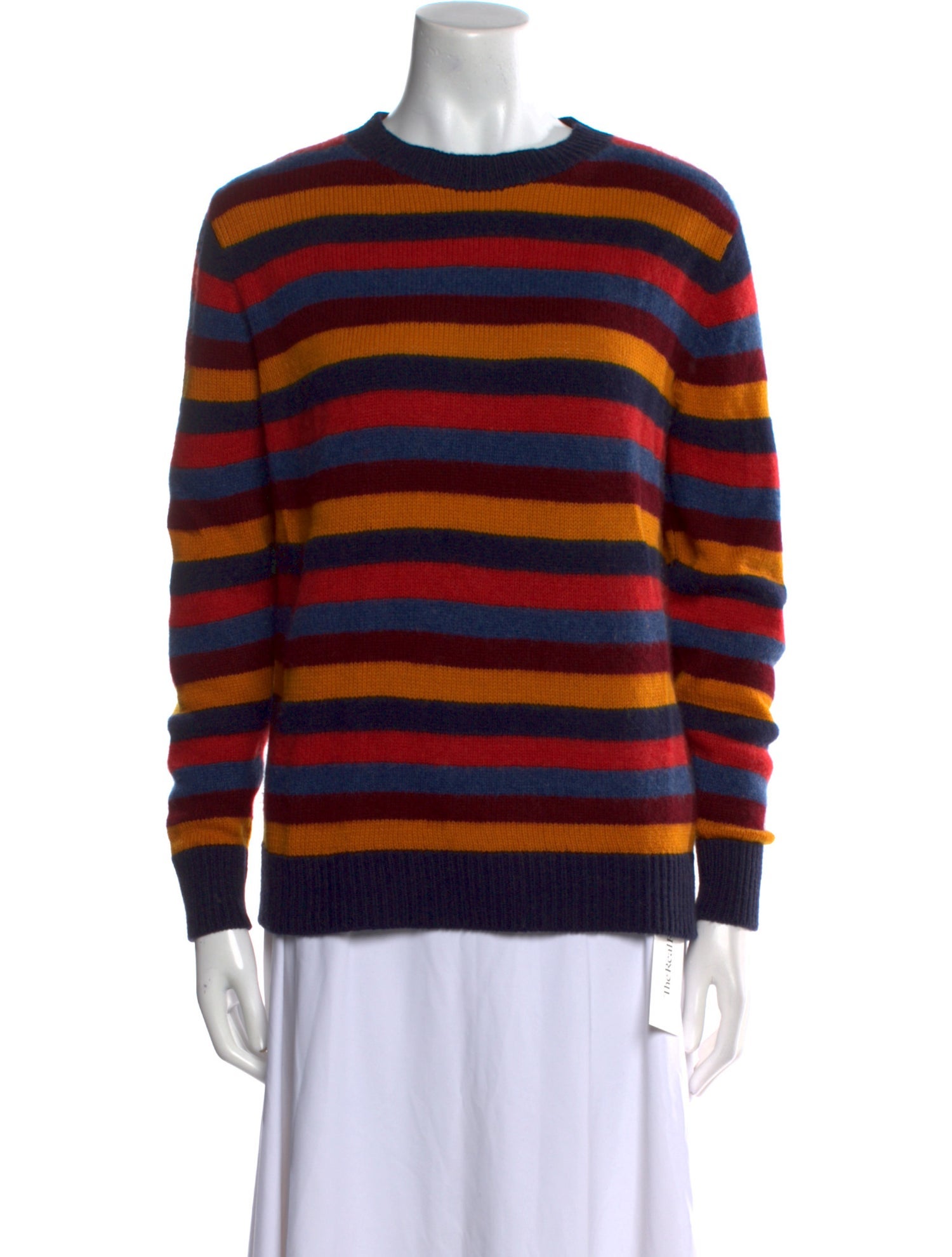 The Elder Statesman Cashmere Striped Sweater