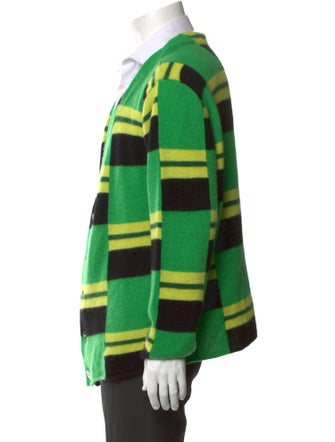 The Elder Statesman Cashmere Printed Cardigan