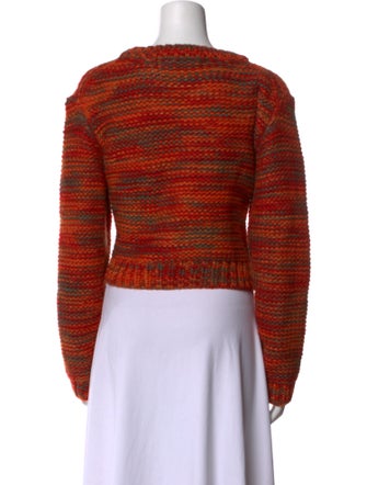 The Elder Statesman Virgin Wool Striped Sweater