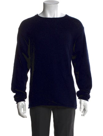 The Elder Statesman Crew Neck Long Sleeve Pullover