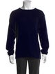 The Elder Statesman Crew Neck Long Sleeve Pullover