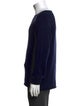 The Elder Statesman Crew Neck Long Sleeve Pullover