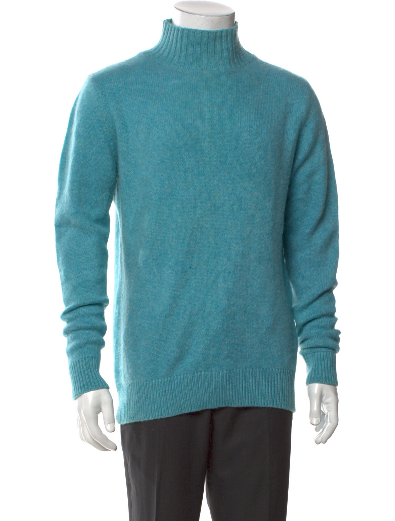 The Elder Statesman Turtleneck Long Sleeve Pullover