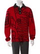 The Elder Statesman Cashmere Mock Neck Polo Sweater