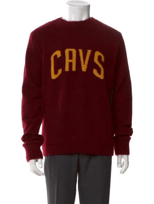 The Elder Statesman Cashmere Graphic Print Pullover