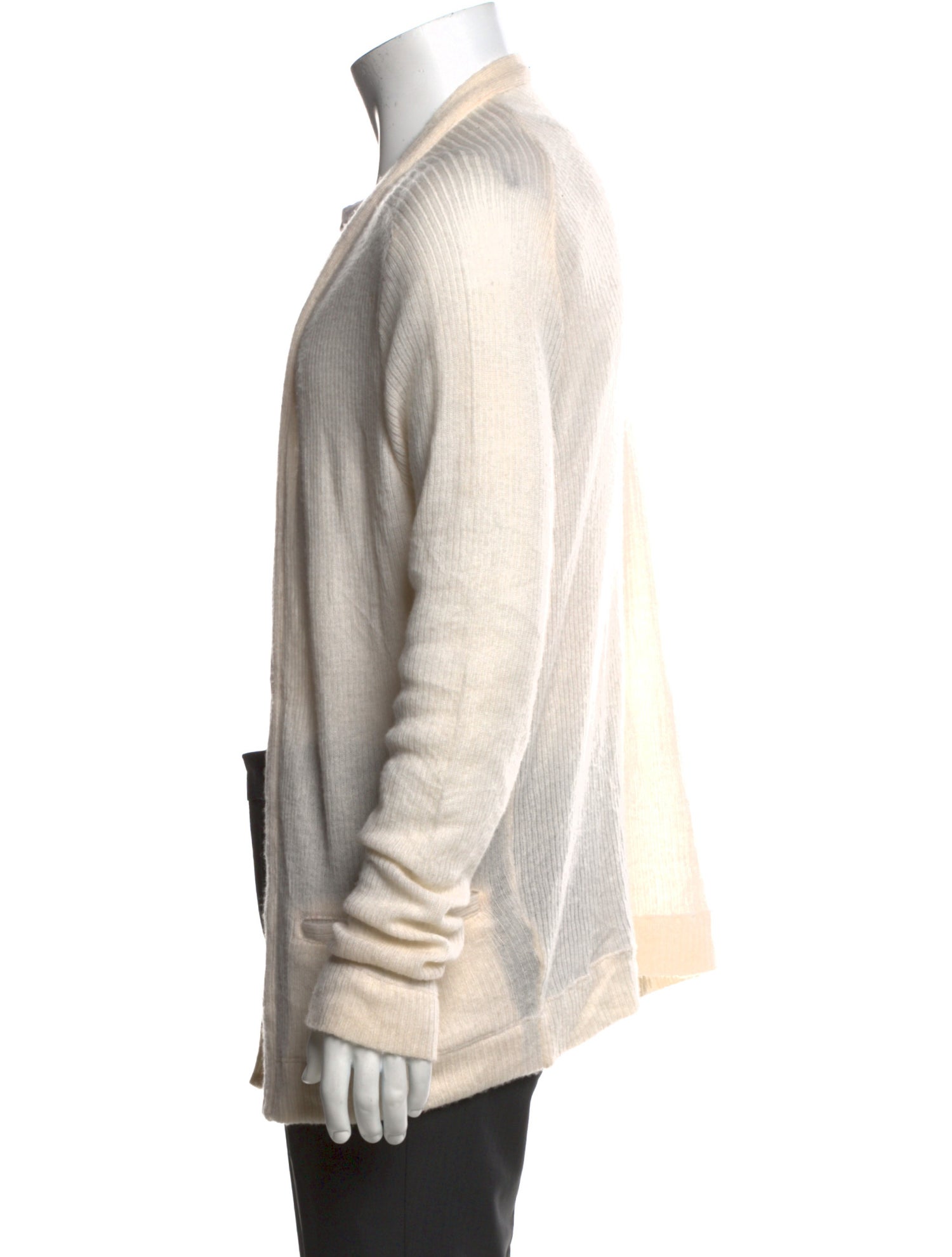 The Elder Statesman Cashmere Open Front Cardigan