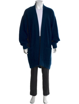 The Elder Statesman Cashmere Open Front Cardigan