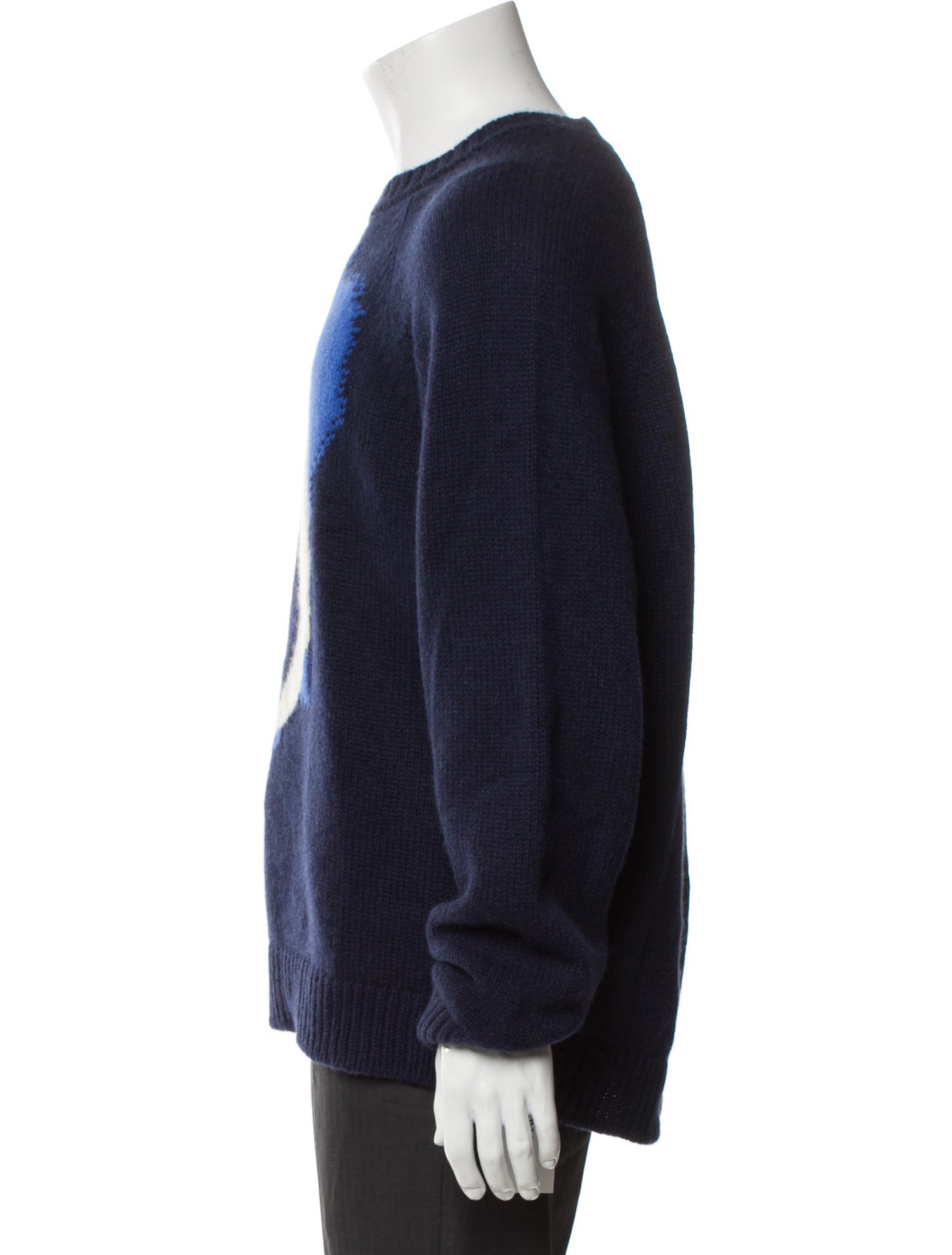 The Elder Statesman Cashmere Graphic Print Pullover
