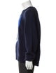 The Elder Statesman Cashmere Graphic Print Pullover