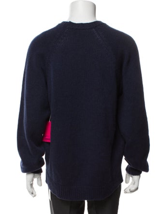 The Elder Statesman Cashmere Graphic Print Pullover