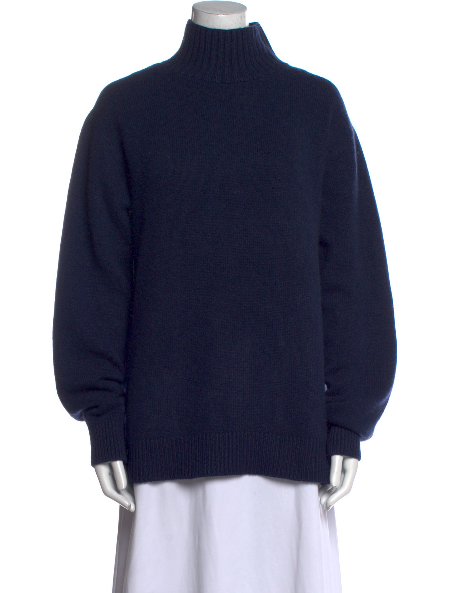 The Elder Statesman Cashmere Mock Neck Sweater