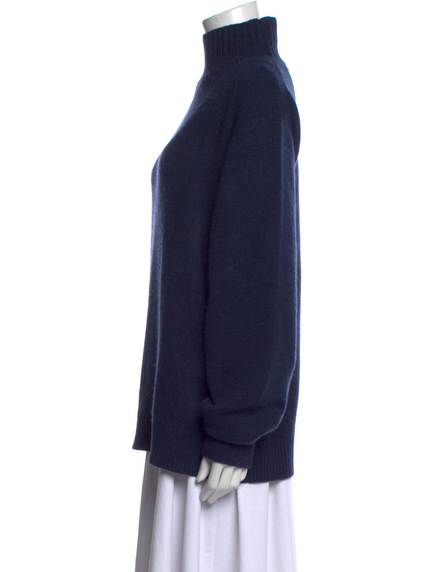 The Elder Statesman Cashmere Mock Neck Sweater