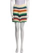The Elder Statesman Striped Mini Shorts